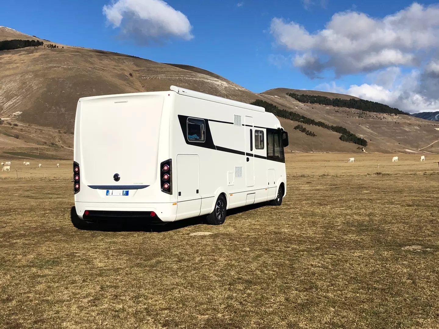 Motorhome sulle Dolomiti